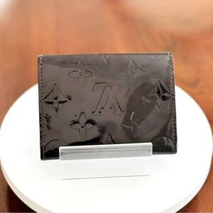Louis Vuitton Monogram Vernis Card Case Wallet